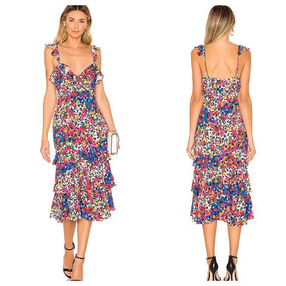 majorelle nolita midi dress